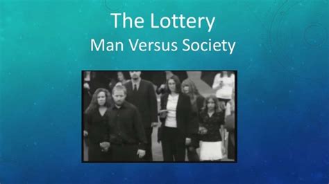 the lottery conflict|Iba pa.